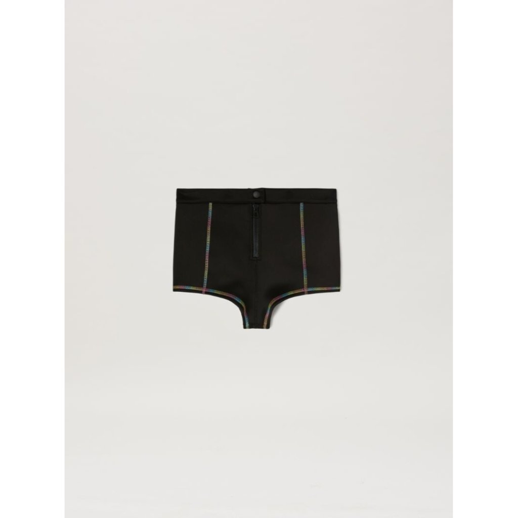 New Palm Angels Neoprene Surf Shorts Black Size Xxl / 100% Authentic